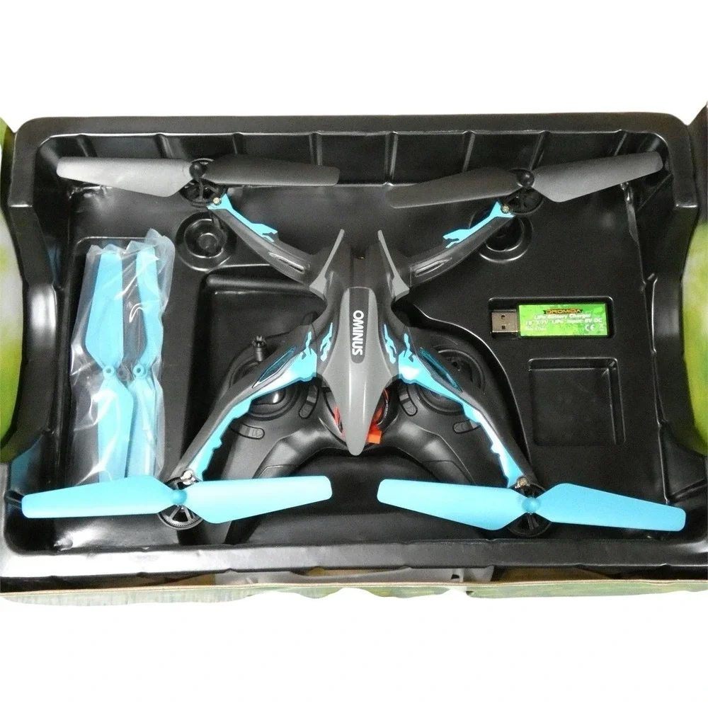 Dromida Ominous Quadcopter Blue New Open‎ Box